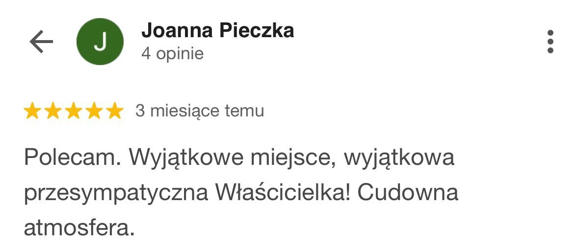 Opinia klientki